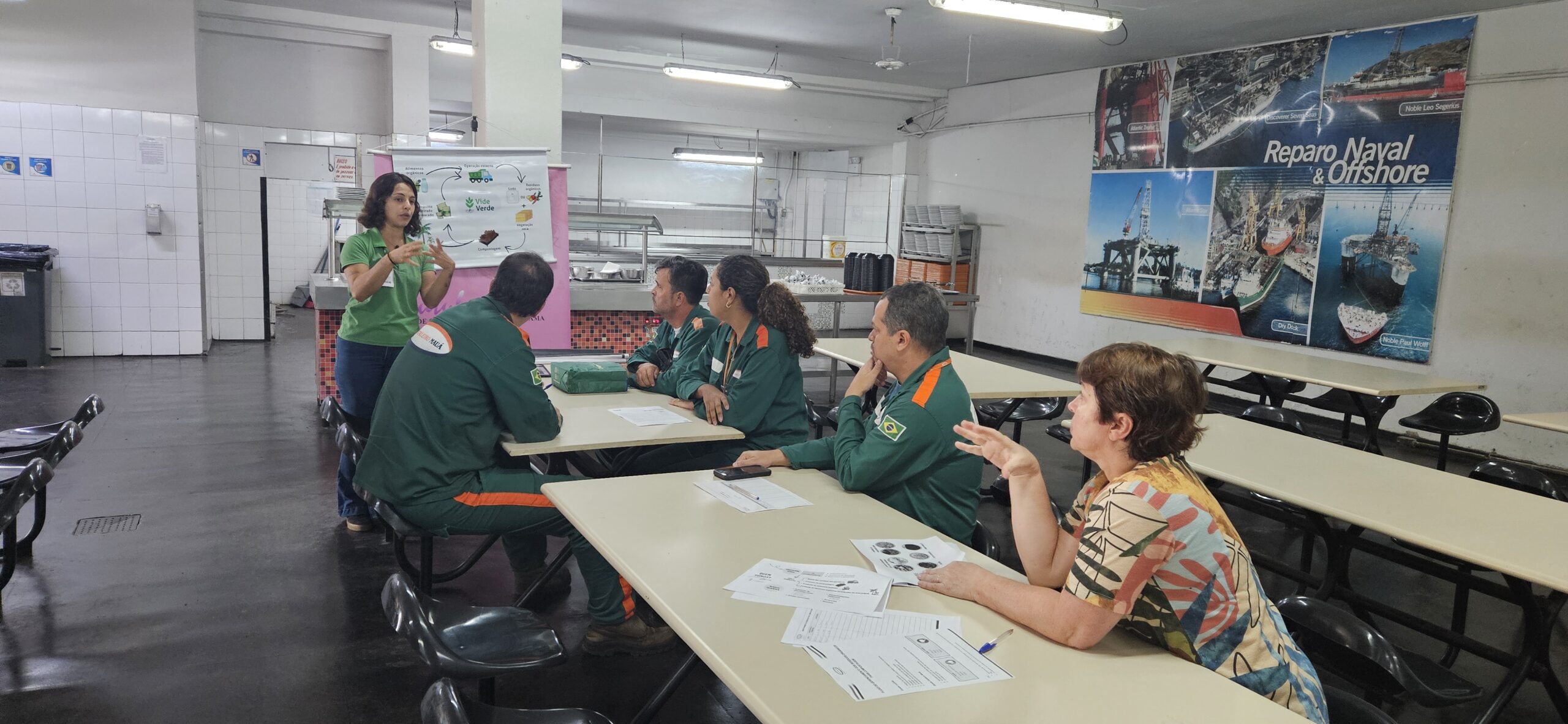 Estaleiro Mauá inicia novo projeto de compostagem de resíduos orgânicos